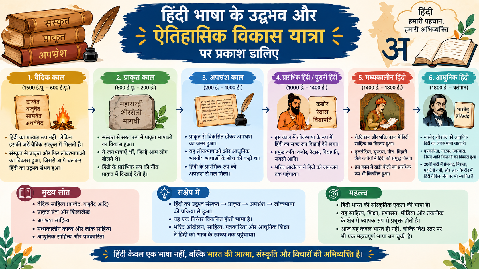 Hindi Bhasha aur Sahitya ka Itihas